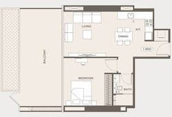 1 bedroom apartment